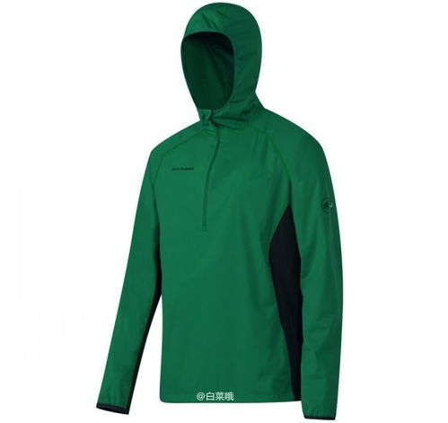 mammut 猛犸象 男士 連帽防風軟殼 53.53 到手 485