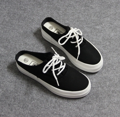 韓版休閑半拖帆布鞋女無(wú)后跟中學(xué)生女鞋小白鞋女套腳一腳蹬懶人鞋 賓如意帆布鞋型號(hào)【價(jià)格 圖片 品牌 報(bào)價(jià)】-蘇寧易購(gòu)樸云服飾鞋帽專營(yíng)店